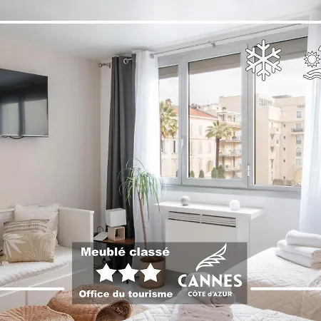 Apartment Azur Evasion Meuble Classe 3 Etoiles Croisette Festival Grand